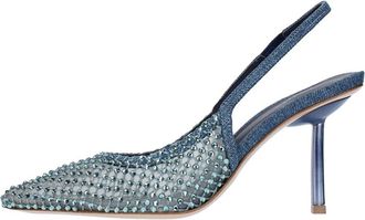 Le Silla Gilda Slingback Pump - Dames - Pumps - Blauw - 37 1/2 EU - Leer - Schoenen