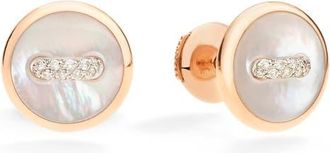 POMELLATO Pom Pom Dot Stud Earrings in Pearl at Nordstrom