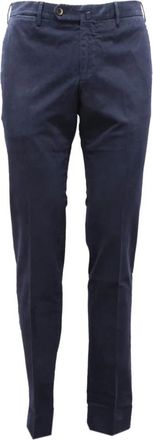 PT01 Super Slim Fit Katoenen Broek - Heren - Slim Fit Broeken - Blauw - 4XL - Katoen - Broeken