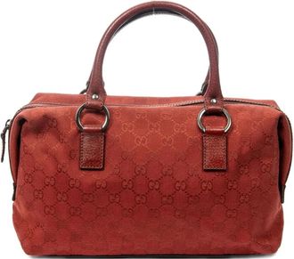 Gucci Borsa tote con monogramma GG - Rosso