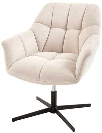 Global Interiors Drehbarer Designsessel Papillon - Champagner Beige