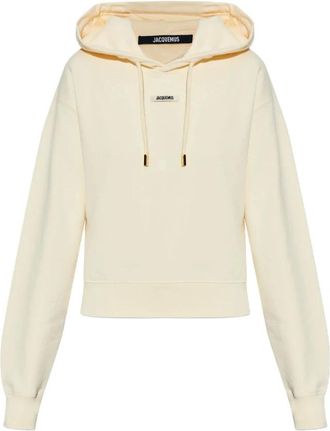 Jacquemus Hoodies - Dames - Hoodies - Beige - L - Hoodies & sweatvesten