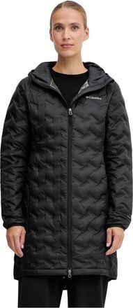 Columbia Delta Ridge II Lange Donsjas - Dames - Ski Jassen - Zwart - M - Fitness