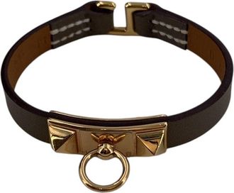 Herm&egrave;s Hermes leren armband Rivale Mini