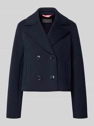 Christian Berg Regular Fit Jacke mit Viskose-Anteil in Dunkelblau, Gr&ouml;&szlig;e 36