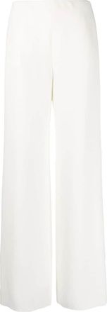Valentino Garavani Cady Couture Trousers - women - Silk/Silk - 40 - White