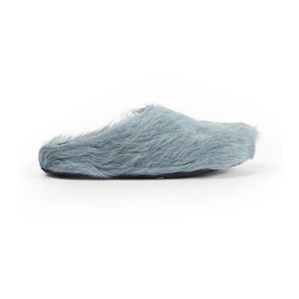 Marni Slippers, male, Blue, Size: 11 US Fussbett Sabot