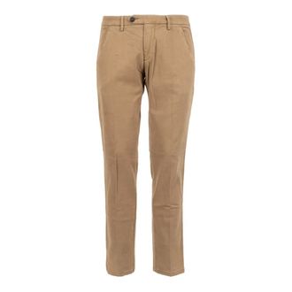Roy Rogers Broeken, Heren, Beige, W30, Katoen, Nieuwe Rolf Chinos