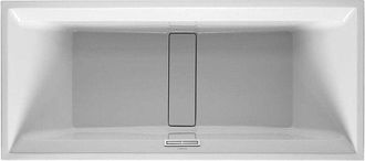 Duravit Ba&ntilde;era Rectangular 2nd Floor 2 Respaldo Inclinado 1800x800mm Blanco