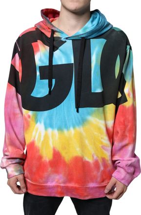 Dolce & Gabbana Multicolor Tie-Dye Hoodie Sweater