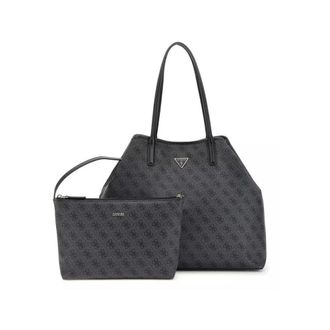 Guess Victtoria Large 2 In 1 Tote - female - Guess - Shopping Bags - Black - ONE SIZE - Bags