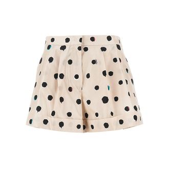 Fendi Falena Dots silk shorts Woman 40