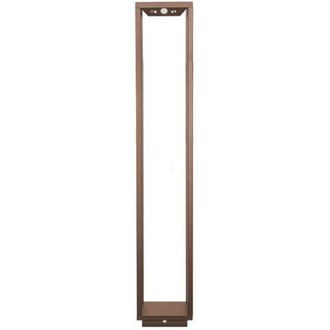 Zafferano Lanterna Home solare Corten a led 100 cm da 2,2w a batteria IP54 Zafferano