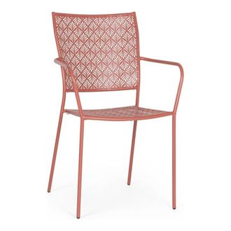 BIZZOTTO Bizzotto - Silla De Exterior Apilable Con Reposabrazos Lizette Bitter