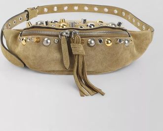 Valentino Garavani leather studded belt bag