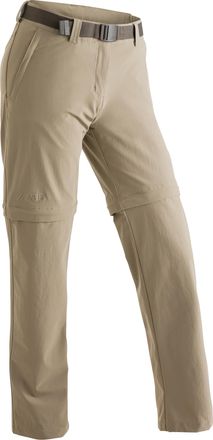 Maier Sports Funktionshose MAIER SPORTS Nata 2, Damen, Gr. 34, Normalgr&ouml;ssen, beige (dunkelbeige), 90% Polyamid, 10% Elasthan, Hosen Funktionshose, Damen Wanderhos