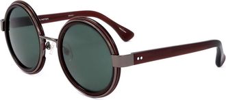 Linda Farrow DRIES VAN NOTEN DVN76 C7 Womens Sunglasses Red Size 50
