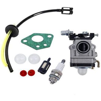 OEM Carburador Para Mp15, 15 Mm, 1e40-5, 43 Cc, 49 Cc, 52 Cc, Cortac&eacute;sped, Kit De Carburador, Herramienta De Jard&iacute;n, Kit De Carburador Con Junta De Tubo D
