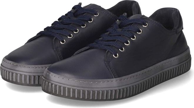 Andrea Conti Sneaker Basse Donna Infinity Blu – Pelle Morbida, Scarpe Ginnastica Casual 42 EU - 2