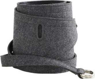 Saint Laurent Pre-owned Belts, female, Gray, Size: ONE SIZE Pre-owned Ceinture Femme Vintage