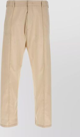 424 trousers with pleats at the front