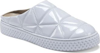 Aerosoles Womens Aerosoles Ella Slippers Blue Quilted Slip On Round Toe Mule GAL1071