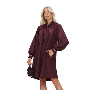 Summum Dames, Jurken, Paars, Maat: XL Taf