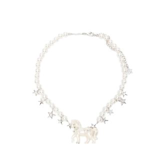Yvmin Paradise Pony Star Necklace