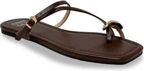 Chase + Chloe by Intouch Footwear Toe Loop Sandal in Brown at Nordstrom Rack, Size 6.5