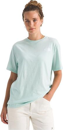 The North Face Short Sleeve Core Box NSE T-Shirts Womens Short Sleeve Pullover Opal Frost : 2XL, Cotton