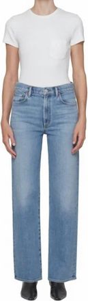 A Gold E Harper Straight Jeans In Flash