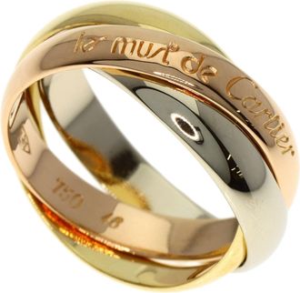 Cartier Yellow Yellow Gold (18K) Band Ring (Pre-Owned)