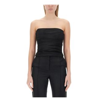 Moschino Top - Dames - Tops - Zwart - Maat: XS