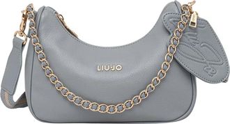 Liu Jo Kleine Schoudertas - Dames - Schoudertassen - Blauw - ONE Size - Polyester - Tassen