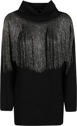 Pinko Camaro Turtle Neck Sweater - Dames - Coltruien - Zwart - S - Truien & Vesten