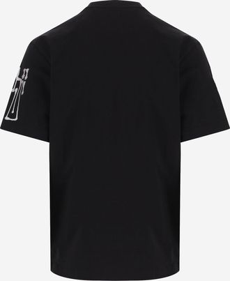 adidas Mens Cotton Logo T-Shirt Black T-Shirts And Polos