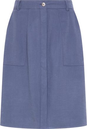 Dreimaster Dreimaster Casual rok Dames blauw