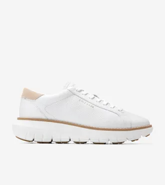 Cole Haan Womens ZER&Oslash;GRAND Rexanna Waterproof Sneakers - White Size 6.5