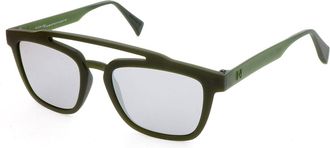 Italia Independent II IS041 030.000 Mens Sunglasses Green Size 52