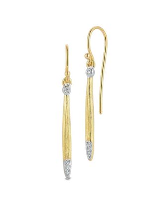 I.Reiss Company 14K 0.08 Ct. Tw. Diamond Earrings