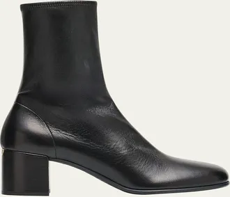 Prada 55mm Nappa Leather Ankle Boots