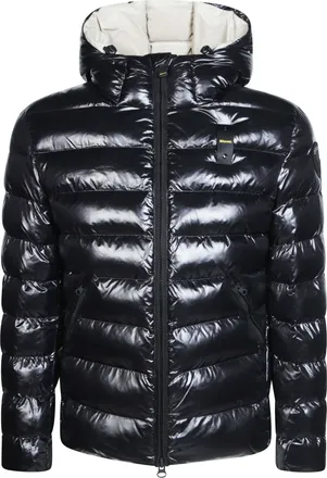 Blauer Quilted Hooded Down Jacket