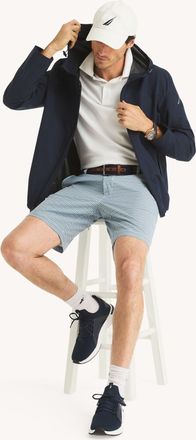 Nautica Mens Packable Seam-Sealed Jacket