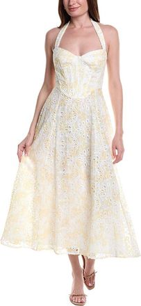 Bardot Pollie Halter Midi Dress