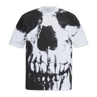 Alexander McQueen Heren, Tops, Wit, Maat: XL Katoen