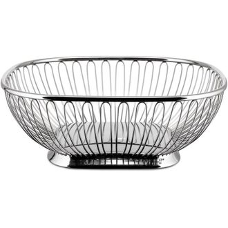 Alessi Square 845 - Cesta Cuadrada De Metal - Alessi