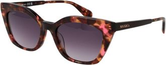 Max & Co. Womens Cateye Sunglasses - Dark Brown - One Size