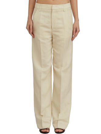 Dondup Reina Broek van Viscose en Linnen