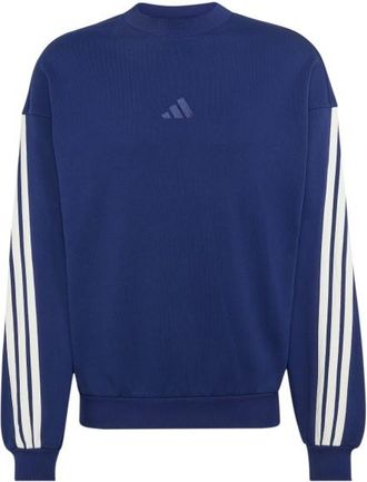adidas Adidas Kit 3-Stripes Sweatshirt Pullover f&uuml;r Herren | blau