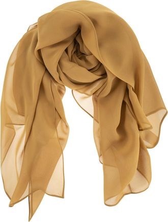 Max Mara Mxastarna zijden Georgette-stola